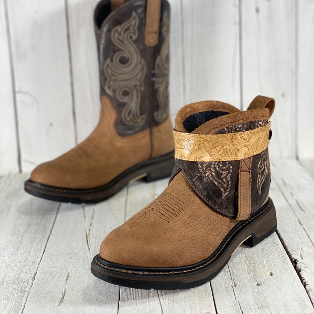 Size 11, custom order upcycled cowboy boots